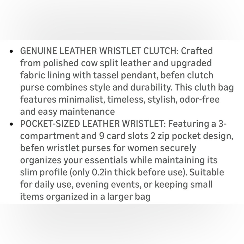 Elegant Navy Wristlet Clutch - Picture 10 of 12